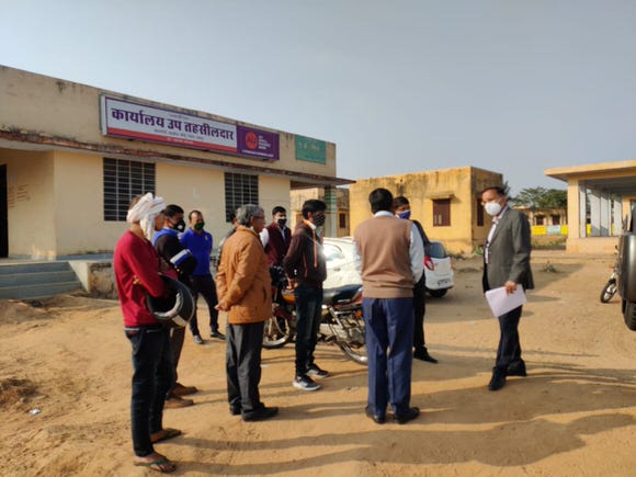 Inspection Day: ADM ने उपखंड क्षेत्र के कार्यालयों का किया निरीक्षण, सफाई व्यवस्था पर जताई नाराजगी 